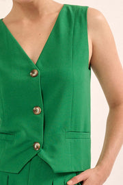 Beautifully Bespoke Three-Button Suit Vest - ShopPromesa