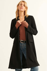 Master Class Open-Front Duster Blazer - ShopPromesa