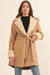 Backstage Pass Belted Faux Shearling Jacket - ShopPromesa