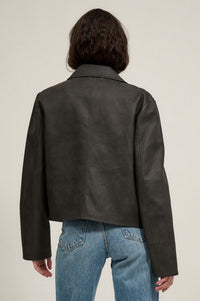 Put in the Work Vegan Leather Utility Jacket - ShopPromesa