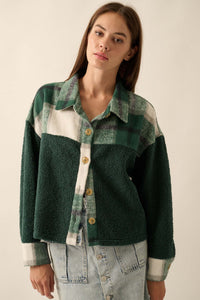 Wilderness Guide Flannel and Fleece Shacket - ShopPromesa