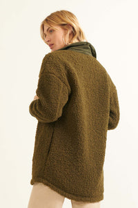 Harvest Home Sherpa and Corduroy Shirt Jacket - ShopPromesa