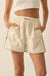 Zip Zap Side-Zip Piping-Trim Drawstring Shorts - ShopPromesa