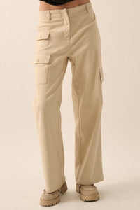 Make Your Move Twill Cargo Pants - ShopPromesa