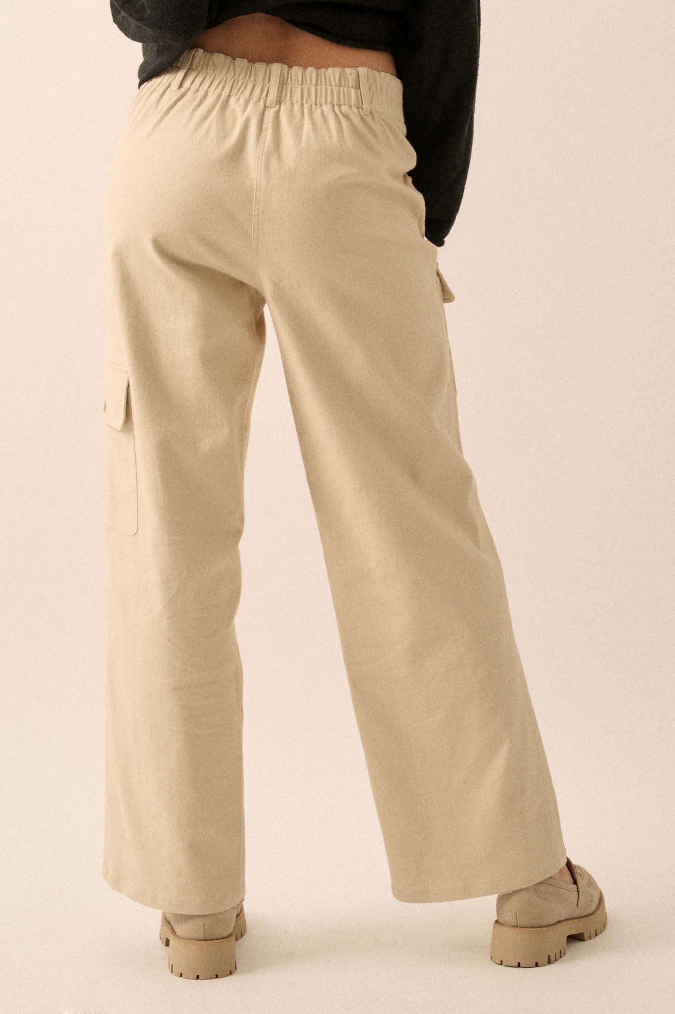 Make Your Move Twill Cargo Pants - ShopPromesa