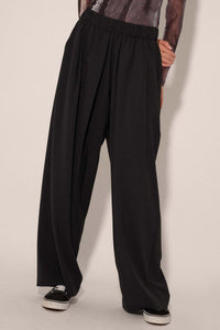 Walk this Way Wide-Leg Elastic-Waist Pants - ShopPromesa