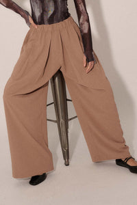 Walk this Way Wide-Leg Elastic-Waist Pants - ShopPromesa