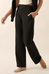 Premium Scuba Straight Leg Pants - ShopPromesa