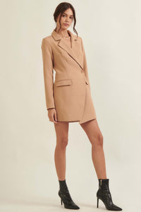 Going Corporate Double-Breasted Blazer Romper - ShopPromesa