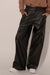 Carry Me Home Vegan Leather Wide-Leg Cargo Pants - ShopPromesa