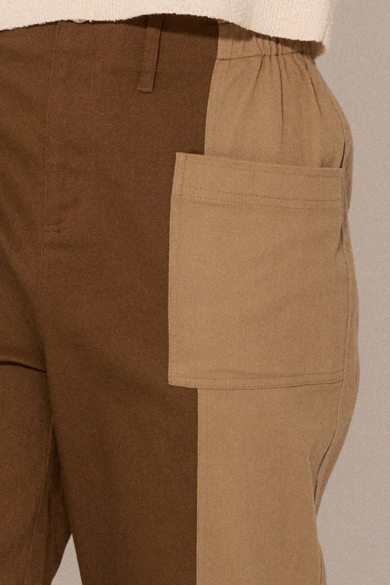 Miles to Go Colorblock Twill Pants - ShopPromesa