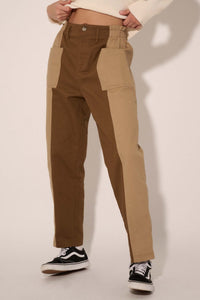 Miles to Go Colorblock Twill Pants - ShopPromesa