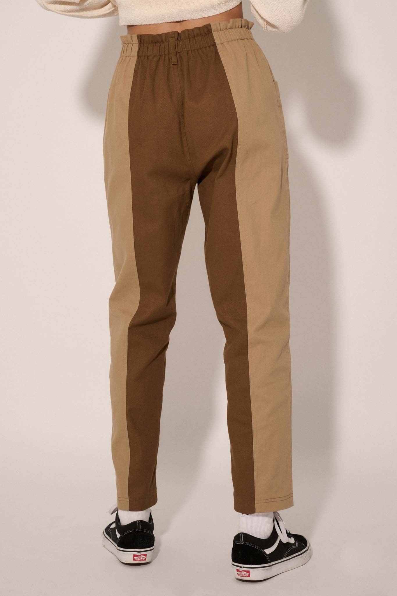 Miles to Go Colorblock Twill Pants - ShopPromesa