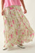 Waikiki Weekend Tiered Floral Buttoned Maxi Skirt - ShopPromesa