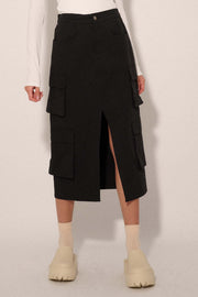 Practically Perfect Cargo Midi Pencil Skirt - ShopPromesa