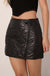 Dangerous Curves Quilted Faux Leather Mini Skirt - ShopPromesa