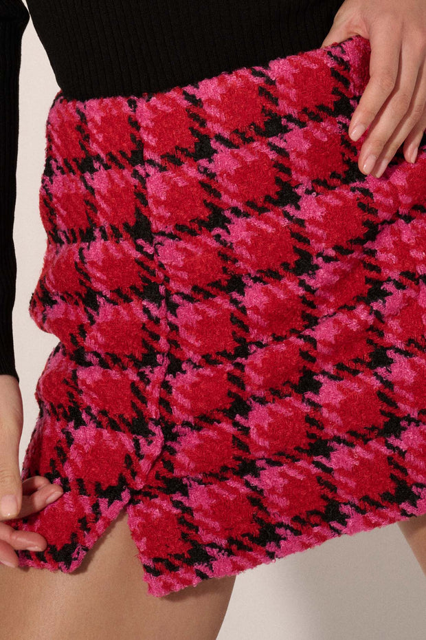 Upper East Side Tweed Mini Skirt - ShopPromesa