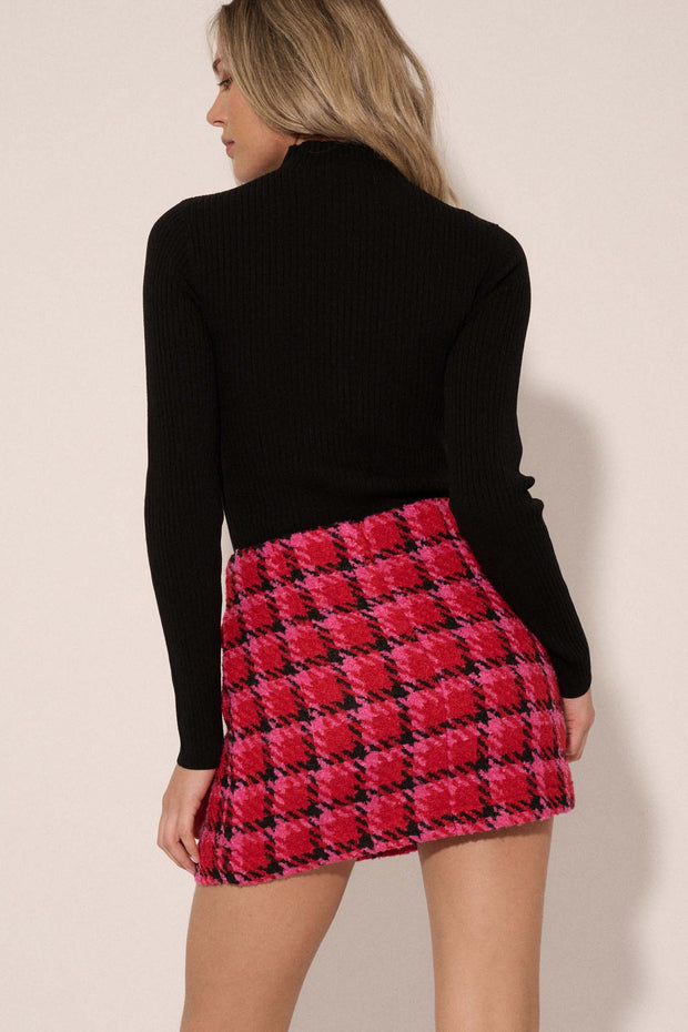 Upper East Side Tweed Mini Skirt - ShopPromesa