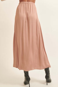 Moon River Asymmetrical Maxi Skirt - ShopPromesa