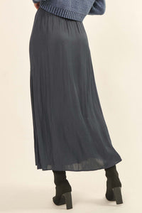 Moon River Asymmetrical Maxi Skirt - ShopPromesa