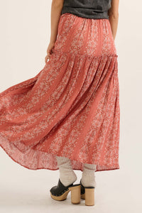 Vagabond Soul Paisley-Print Maxi Prairie Skirt - ShopPromesa