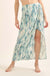 Sea of Love Abstract-Print Wrapped Maxi Skirt - ShopPromesa