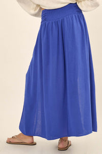 Loving You is Easy Double Slit Crepe Maxi Skirt - ShopPromesa