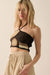 Back to Earth Crochet Knit Halter Crop Top - ShopPromesa