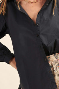 Moment of Truth Balloon-Sleeve Button-Up Shirt - ShopPromesa